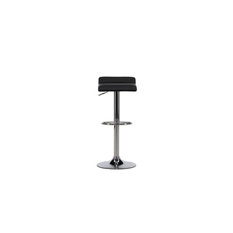 Barstol Jonna, Svart/Silver