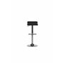 Barstol Jonna, Svart/Silver