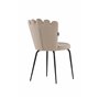 Matstol Limhamn, Beige/Svart
