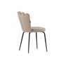 Matstol Limhamn, Beige/Svart