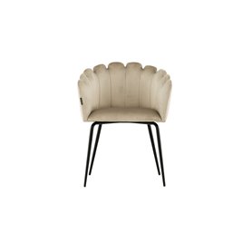 Matstol Limhamn, Beige/Svart