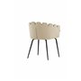 Matstol Limhamn, Beige/Svart
