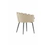 Matstol Limhamn, Beige/Svart