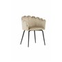 Matstol Limhamn, Beige/Svart
