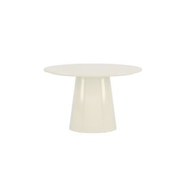 Runt matbord Lanzo, Ø120 cm, Beige