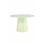 Runt matbord Lanzo, Ø120 cm, Light Green