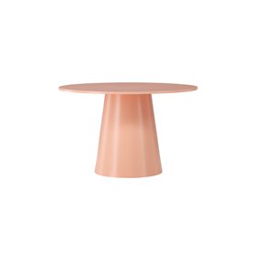 Runt matbord Lanzo, Ø120 cm, Peach