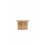 Matbord Leo, 100 × 100 cm, Natur