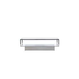 Soffbord Maglehem, 130 × 60 cm, Transparent