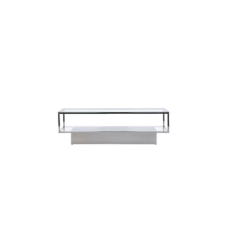Soffbord Maglehem, 130 × 60 cm, Transparent