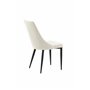 Matstol Leone, Beige/Svart