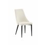 Matstol Leone, Beige/Svart