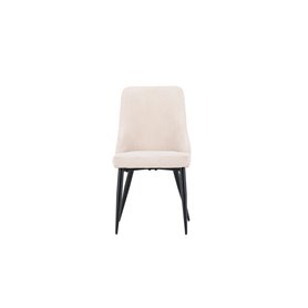 Matstol Leone, Beige/Svart