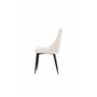 Matstol Leone, Beige/Svart