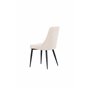 Matstol Leone, Beige/Svart