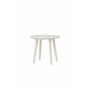 Runt sidobord Lina, Ø40 cm, Beige