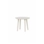 Runt sidobord Lina, Ø40 cm, Beige