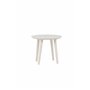Runt sidobord Lina, Ø40 cm, Beige