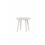 Runt sidobord Lina, Ø40 cm, Beige
