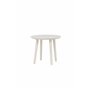 Runt sidobord Lina, Ø40 cm, Beige