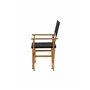 Matstol Marion, Svart/Natur