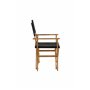 Matstol Marion, Svart/Natur