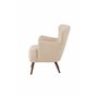 Fåtölj Lincoln, 68 × 77 cm, Beige