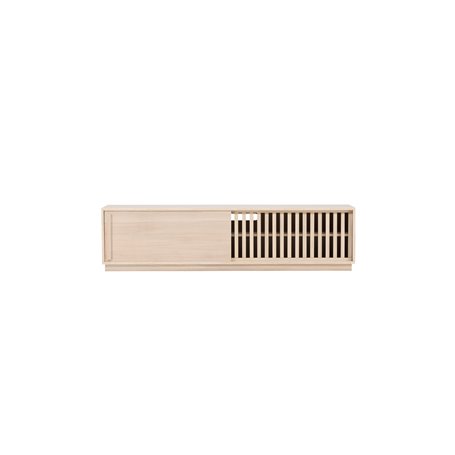 TV-bänk Lugo, 180 cm, Vitlaserad