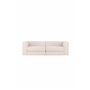3-sitssoffa Lumi 3-Sits, Vit