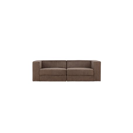 3-sitssoffa Lumi 3-Sits, Brun