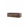 3-sitssoffa Lumi 3-Sits, Brun