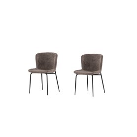 Matstol Modesto, Brun/Svart