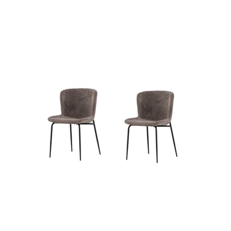Matstol Modesto, Brun/Svart
