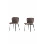 Matstol Modesto, Brun/Svart