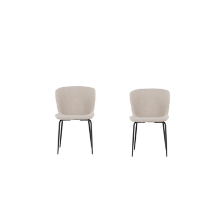 Matstol Modesto, Beige/Svart