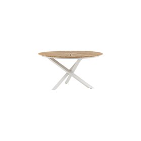 Runt matbord Mexico, Ø140 cm, Natur