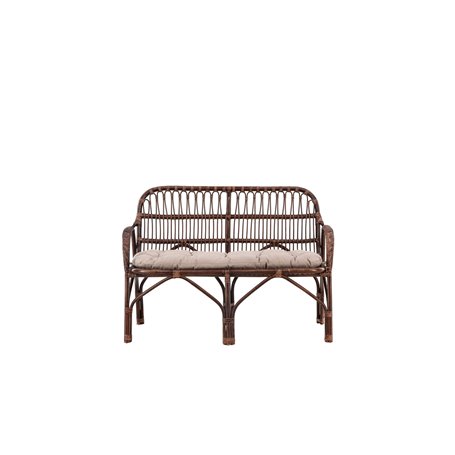 2-sitssoffa Nella 2-Sits, Dark Walnut