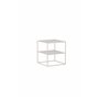 Soffbord Netz, 55 × 55 cm, Beige