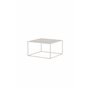 Soffbord Netz, 80 × 80 cm, Beige