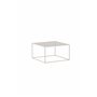 Soffbord Netz, 80 × 80 cm, Beige