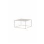 Soffbord Netz, 80 × 80 cm, Beige