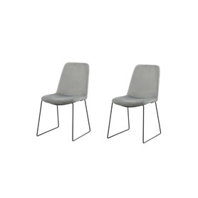 Matstol Muce, Grå/Svart