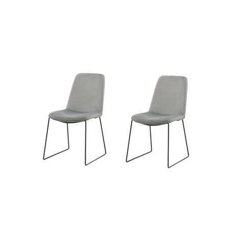Matstol Muce, Grå/Svart