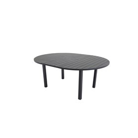 Runt matbord Marbella, Ø140 cm, Svart
