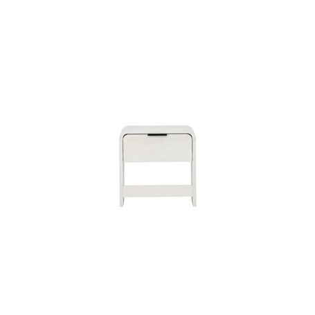 Sidobord Lyngdal, 40 × 30 cm, Vitlaserad