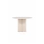 Runt matbord Olivia, Ø110 cm, Beige