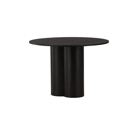 Runt matbord Olivia, Ø110 cm, Svart