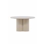 Runt soffbord Olivia, Ø80 cm, Beige