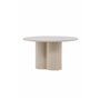 Runt soffbord Olivia, Ø80 cm, Beige
