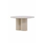 Runt soffbord Olivia, Ø80 cm, Beige